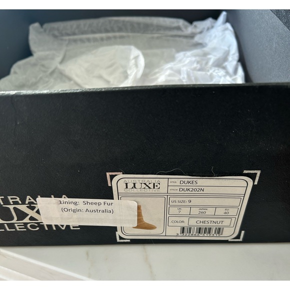 BNIB NWT Australia Luxe Collective Tan Winter Boots-Size 9 - Picture 2 of 8